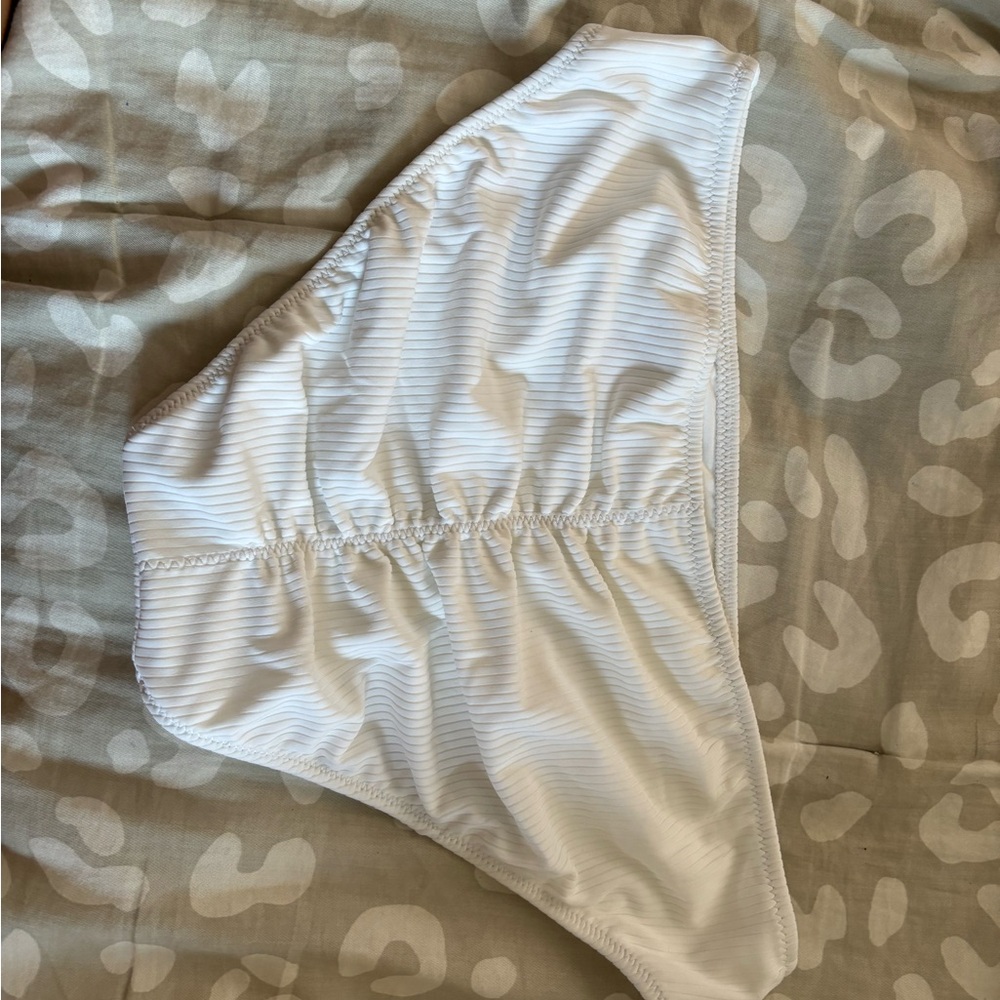 White baiting suit bottoms